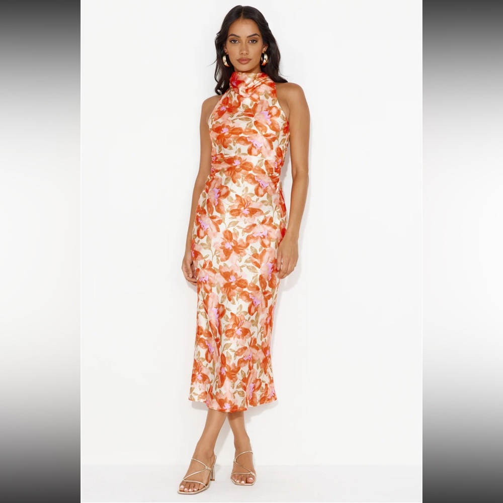 Hello Molly - Fifi Satin Maxi Dress